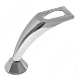 Опора декоративная Н120мм хром NZ0704/C 120ММ