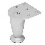 Опора декоративная Н74+13мм хром матовый NZ5508 74ММ