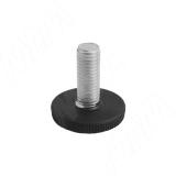 Ножка мебельная, М6x20, черная