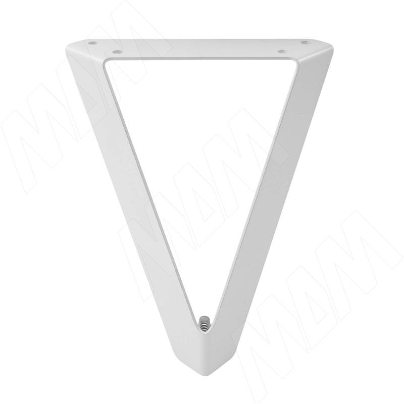 Опора декоративная Н150+10мм белый матовый фото товара 3 - ADJ16.150.WHT