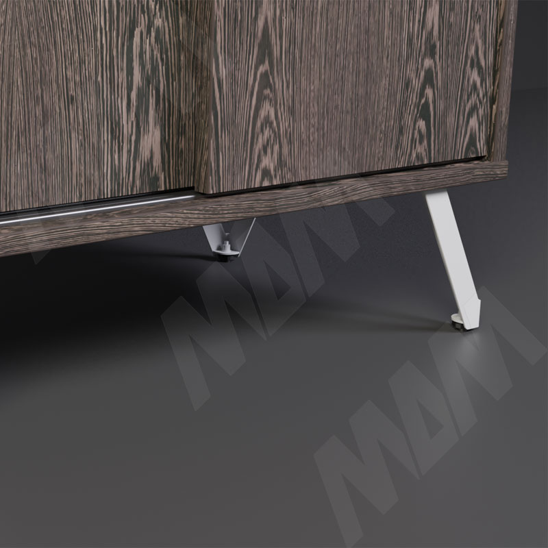 Опора декоративная Н150+10мм белый матовый фото товара 5 - ADJ16.150.WHT