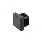 Заглушка /подпятник для квадратной трубы 20х20 мм, черный 20Х20Х1,1Н, фото 1