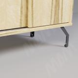 Опора декоративная Н150+10мм графит ADJ15.150.GR, фото 4