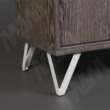 Опора декоративная Н150+10мм белый матовый ADJ16.150.WHT, фото 3