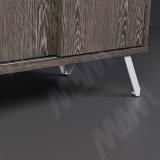 Опора декоративная Н150+10мм белый матовый ADJ16.150.WHT, фото 4