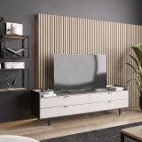 Опора декоративная Н120мм (370x120x40) черный матовый ADJ25.120.BLC, фото 3