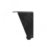 Опора декоративная Н100+14мм черный матовый ADJ27.100.BL, фото 1