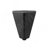 Опора декоративная Н100+14мм черный матовый ADJ27.100.BL, фото 2