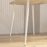 CONE опора для стола конусная, 123х720 мм, белый матовый CON123x720 WT, фото 3