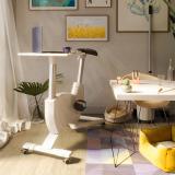 RINO Опора колесная, прорезиненное колесо, D50 мм, со стопором, серая CST16 BR, фото 2