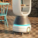 RINO Опора колесная, прорезиненное колесо, D50 мм, со стопором, серая CST16 BR, фото 3