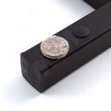 Опора декоративная Н30мм (150x150x30) черный матовый FIX025.030.BLC, фото 1