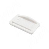 Подпятник мебельный под гвоздь, белый, 1000 шт. ГВОЗДЬ БЕЛ, фото 1