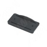 Подпятник мебельный под гвоздь, черный, 1000 шт. ГВОЗДЬ 1000 ШТ, фото 1