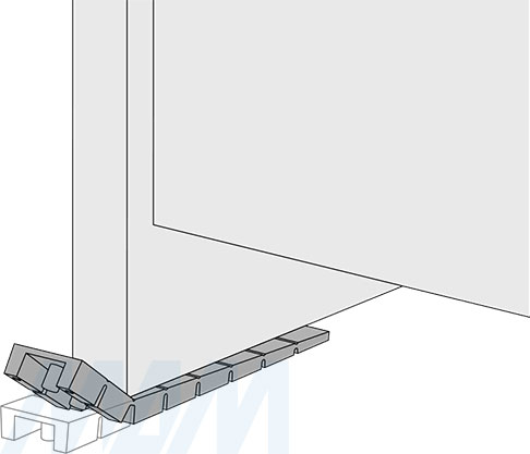 Установка монтажного клина (артикул SC10PMA), схема 1