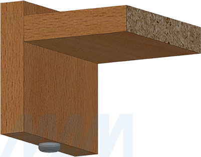 Установка круглого подпятника (артикул КРУГЛЫЙ), схема 2