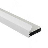 PRIME Профиль рамочный широкий, с наклонной ручкой, серебро (анод), L-3000 FP00296TAL-S3