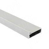 PRIME Профиль рамочный широкий, 50х20х8, серебро брашированное (анод), L-3000 FP00297ALB-S3
