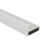 PRIME Профиль рамочный широкий, с интегрированной ручкой, серебро брашированное (анод), L-3000 FP00298HALB-S3