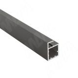 SECRET Профиль рамочный узкий, 19x27x9,4, черный, L-6100 PR207903053A