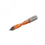 Сверло сквозное Nordutensili HM D=8мм, L=70мм, S=10x20, LH 02408007022
