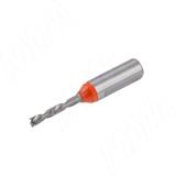 Сверло цельнотвердосплавное глухое D=4мм, L=57мм, LH, серия Monolit