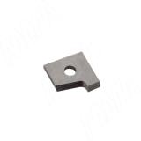 Сменная твердосплавная пластина 16x16,7x2 R=2, правая