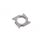 Сменная твердосплавная пластина 18x18x2.45мм FK08 (комплект 10 шт)