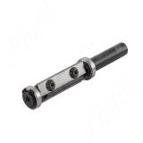 Фреза концевая с нижним и верхним подшипником D=19, L=110, S=12, Z=2, В=50, со сменными ножами, правая 72200900836