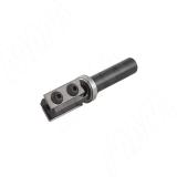 Фреза концевая с нижним подшипником D=19, L=80, S=12, Z=2, В=30, со сменными ножами, правая 72200900841