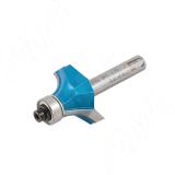 Фреза профильная с нижним подшипником D=31,75 H=15,75 S=8 Z=2 R1=9,53, подшипник 12,7