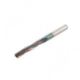 Фреза спиральная твердосплавная D8xL42, S8xGL90, Z3, Up/Rh, черновая KF-123-08-42-8