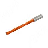 Сверло глухое D=7 мм., L=105 мм., B=65 мм, вращение левое L110.070.L