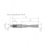 Сверло глухое D=8 мм, L=77 мм, RH, серия Professional 10010177, фото 1