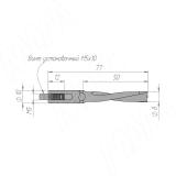 Сверло глухое D=8 мм, L=77 мм, LH, серия Professional 10020177, фото 1