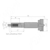 Сверло чашечное D=25мм, L=70мм, RH, серия Standard 12011270, фото 1