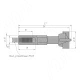 Сверло чашечное D=18мм, L=57мм, LH, серия Standard 12020557, фото 1
