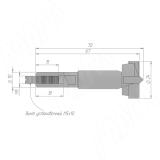 Сверло чашечное D=24мм, L=70мм, LH, серия Standard 12021170, фото 1