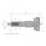Сверло чашечное D=26мм, L=57мм, LH, серия Standard 12021357, фото 1