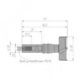 Сверло чашечное D=30 мм, L=57 мм, LH, серия Monolit 13020457, фото 1