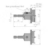 Сверло для петель с ограничителем глубины 4040423, фото 1