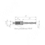 Сверло глухое D=5мм, L=57мм, RH, серия Professional 5010157, фото 1