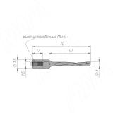 Сверло глухое D=5мм, L=70мм, LH, серия Standard 9020670, фото 1