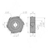 Алмазная фуговальная фреза 125x30xH35xZ3x2/S (всего 6 ножей) 6640006022, фото 1