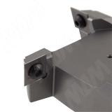 Фреза концевая для подложки D=80, L=85, S=20, Z=4, B=12, со сменными ножами, правая 72200900835, фото 1