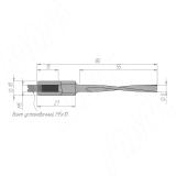 Сверло глухое D=5мм, L=85мм, RH, серия Standard 8010685, фото 1