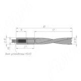 Сверло глухое D=10мм, L=85мм, LH, серия Standard 8020385, фото 1