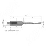 Сверло глухое D=3мм, L=70мм, LH, серия Standard 9020170, фото 1
