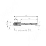 Сверло глухое D=7,5мм, L=70мм, LH серия Standard 9021270, фото 1