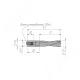 Сверло глухое D=10мм, L=57мм, LH, серия Standard 9021957, фото 1